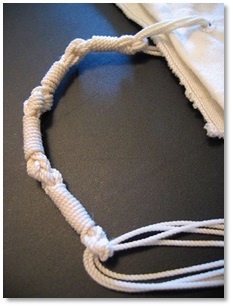 A tsiytsiyt or fringe